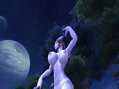 Warcraft Sexy Dranei Dance